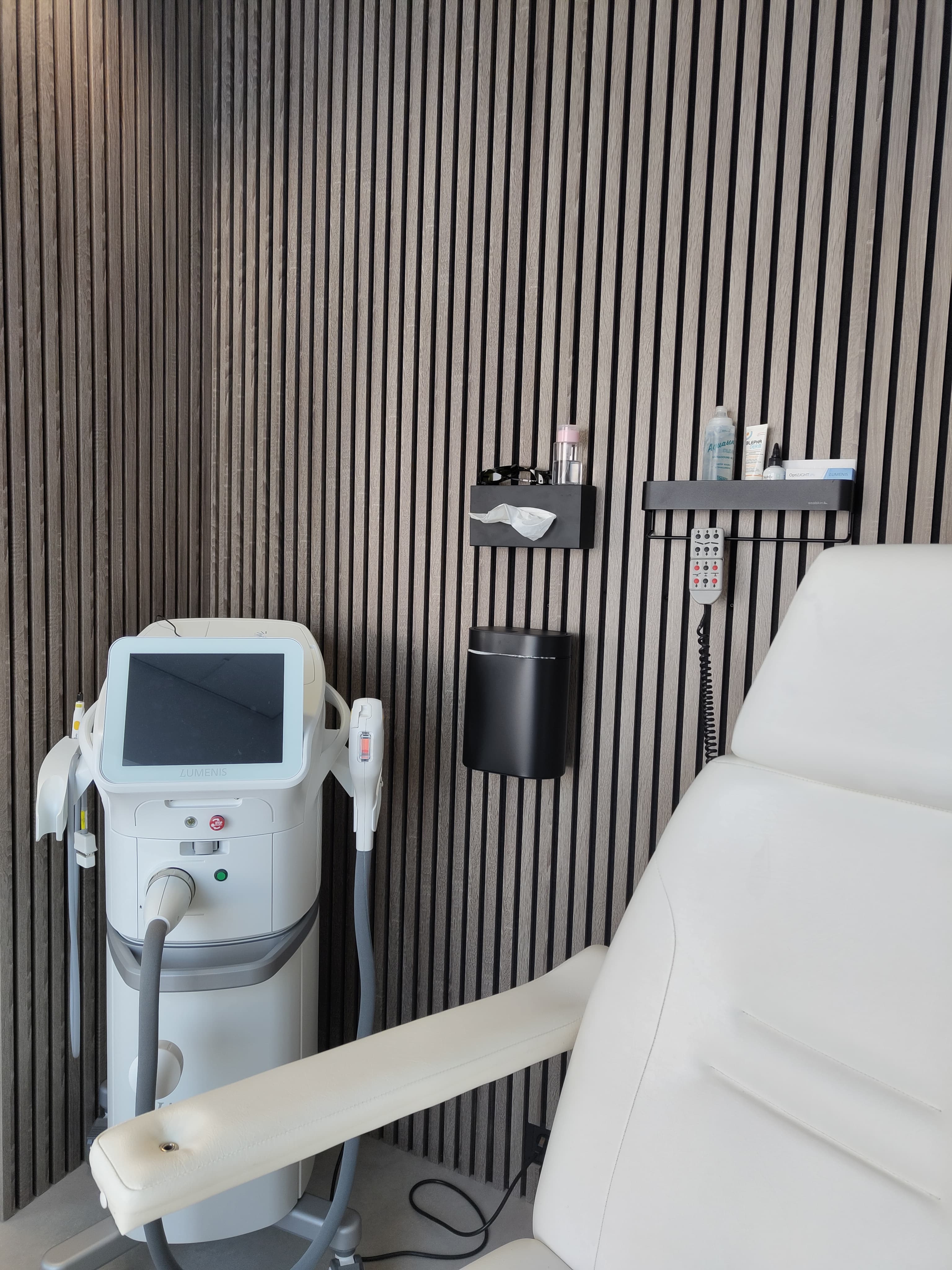 IPL behandeling met de Lumines Optilight. Met mogelijkheid om blephex te doen